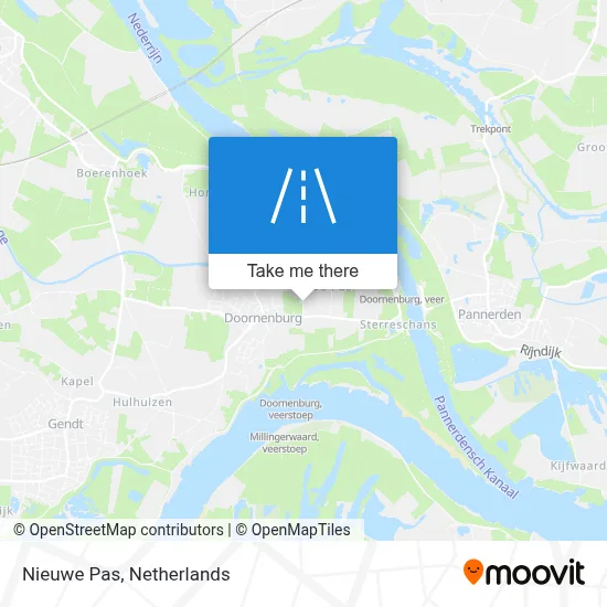 Nieuwe Pas map