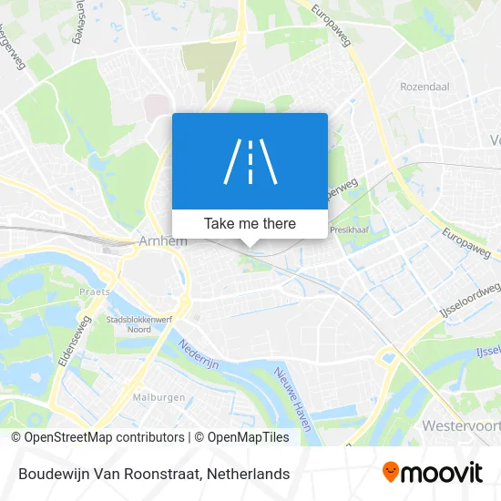 Boudewijn Van Roonstraat map