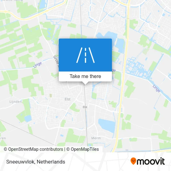 Sneeuwvlok map
