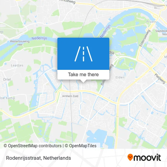 Rodenrijsstraat map
