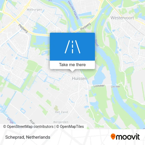 Scheprad map