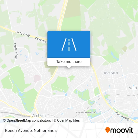 Beukenlaan Karte