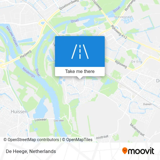 De Heege map