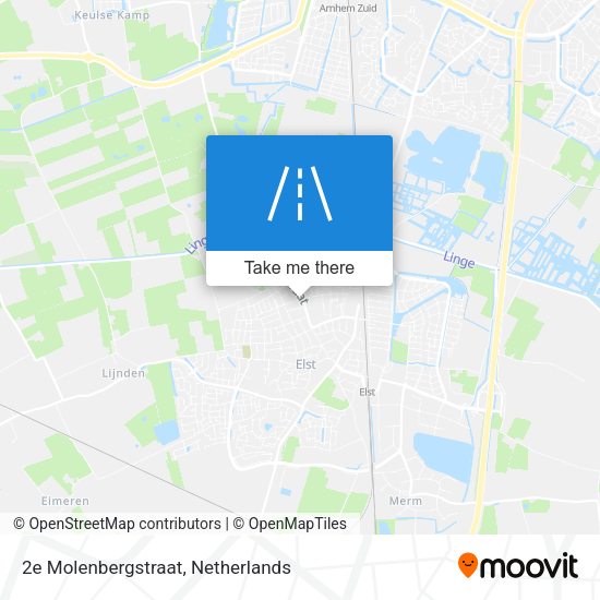 2e Molenbergstraat map