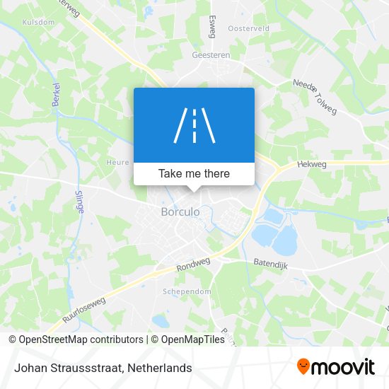 Johan Straussstraat map
