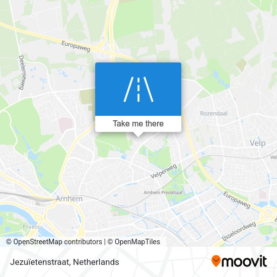 Jezuïetenstraat map