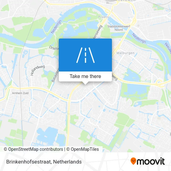 Brinkenhofsestraat map