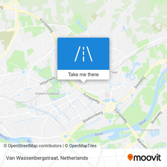 Van Wassenbergstraat map