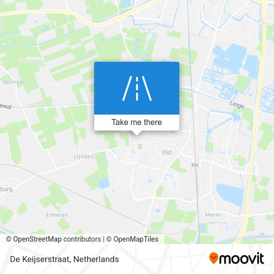De Keijserstraat map