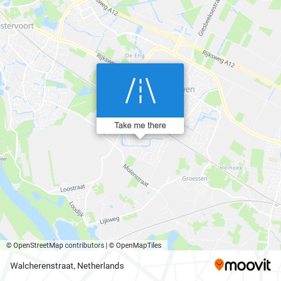 Walcherenstraat map