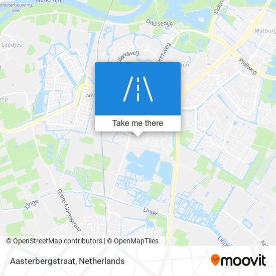 Aasterbergstraat map