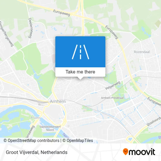 Groot Vijverdal map