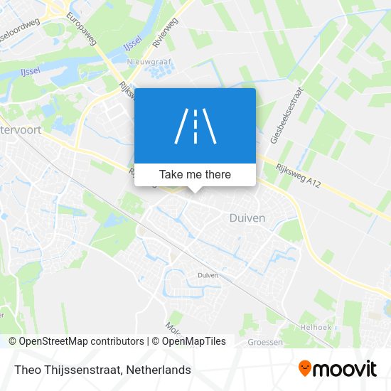 Theo Thijssenstraat map