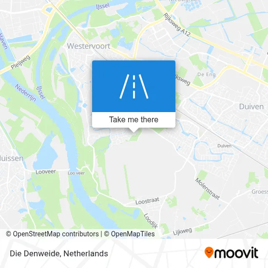 Die Denweide map