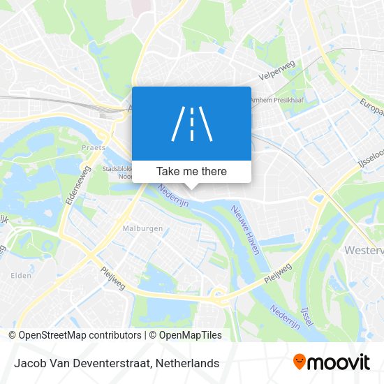 Jacob Van Deventerstraat map