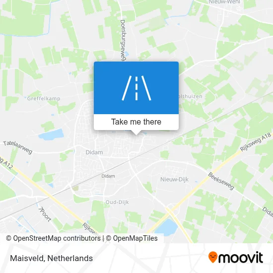 Maisveld map