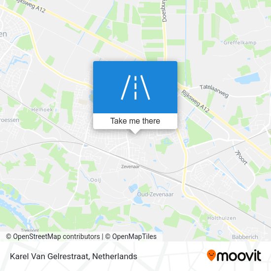 Karel Van Gelrestraat map