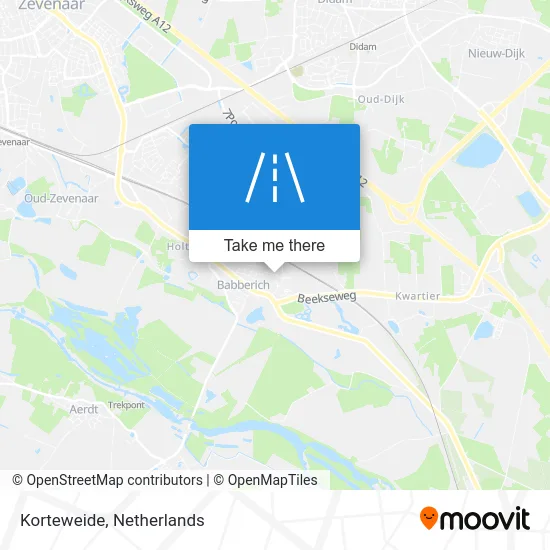 Korteweide map