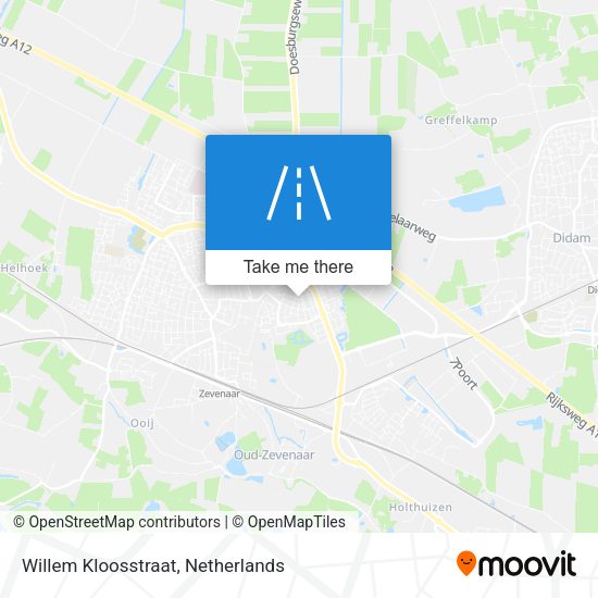 Willem Kloosstraat map