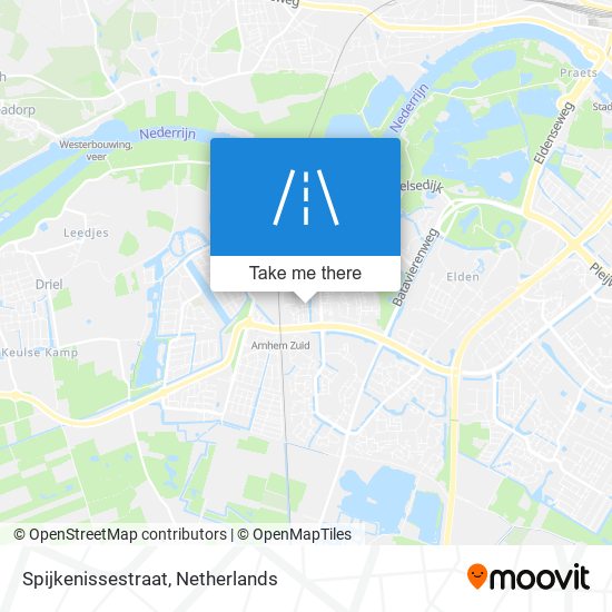 Spijkenissestraat Karte