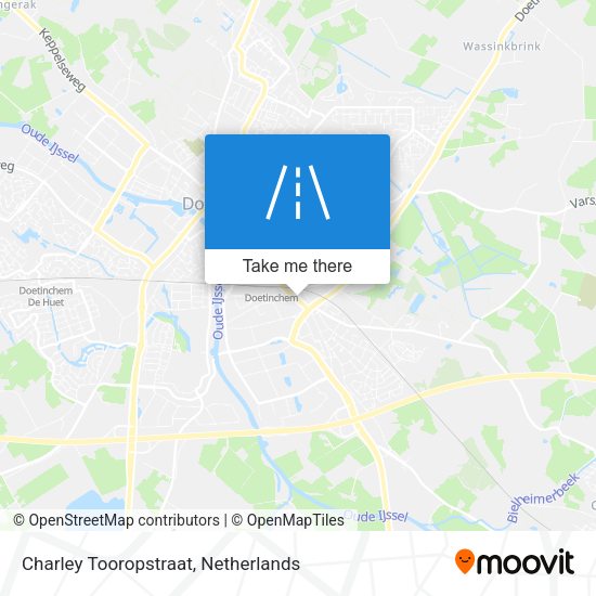 Charley Tooropstraat map