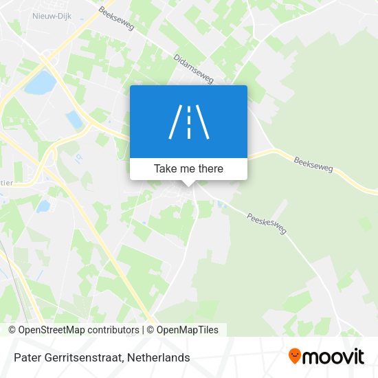 Pater Gerritsenstraat map