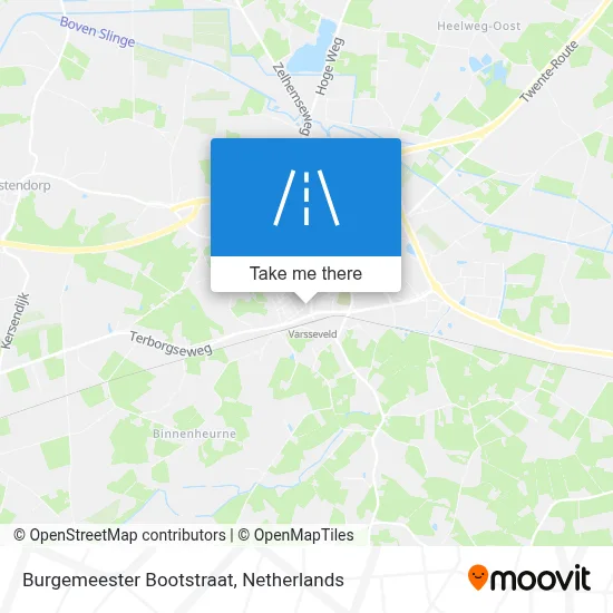 Burgemeester Bootstraat map
