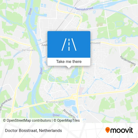 Doctor Bosstraat map