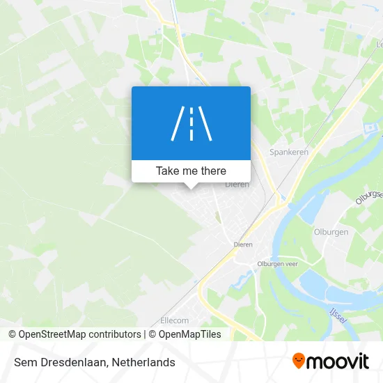 Sem Dresdenlaan map