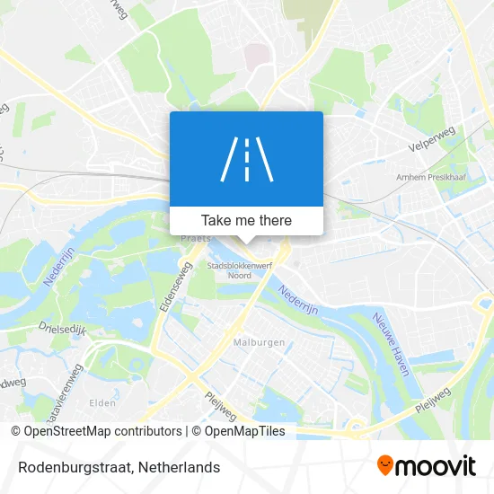 Rodenburgstraat map