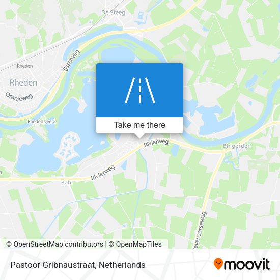 Pastoor Gribnaustraat map