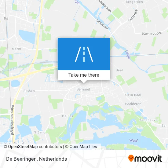 De Beeringen map