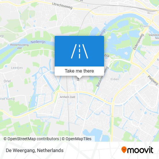 De Weergang map