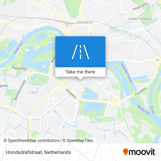 Hondsdrafstraat map