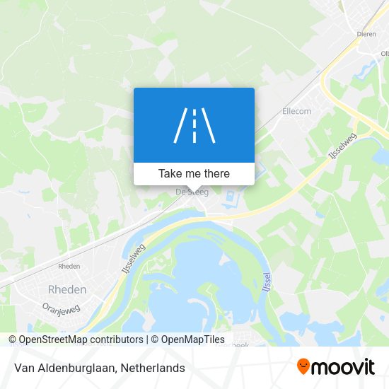 Van Aldenburglaan map