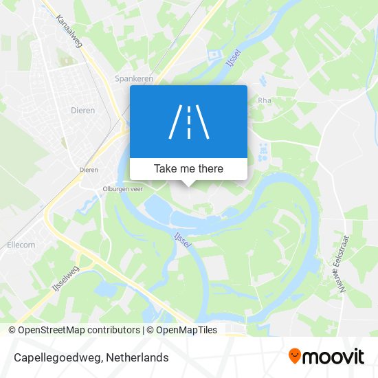 Capellegoedweg map