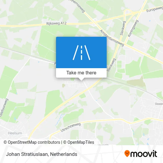 Johan Stratiuslaan map