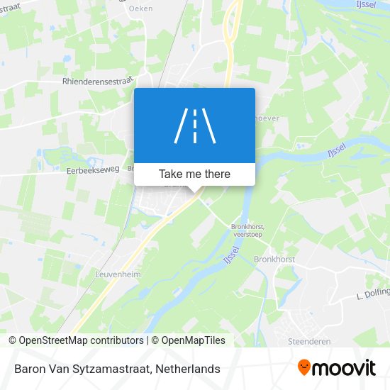 Baron Van Sytzamastraat map