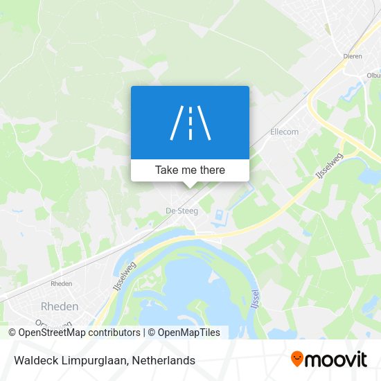 Waldeck Limpurglaan map