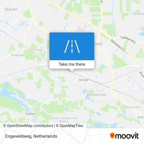 Engeveldweg map