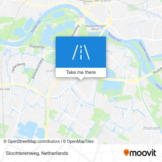 Slochterenweg map