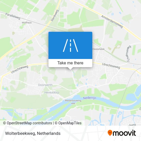 Wolterbeekweg map