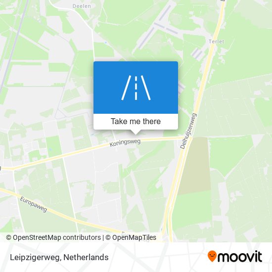 Leipzigerweg map