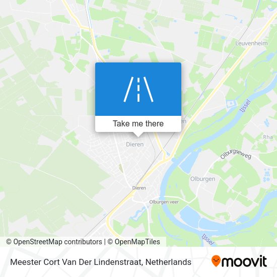 Meester Cort Van Der Lindenstraat map