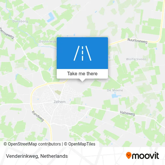 Venderinkweg map