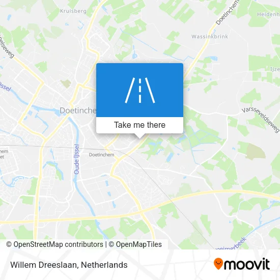 Willem Dreeslaan map