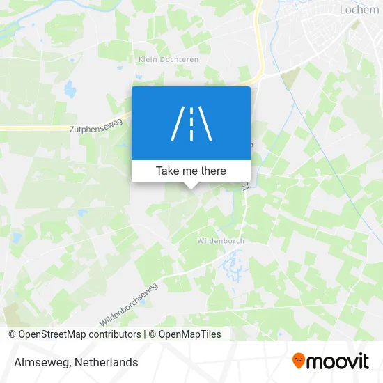 Almseweg map