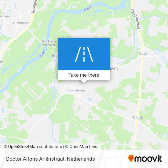 Doctor Alfons Ariënstraat map