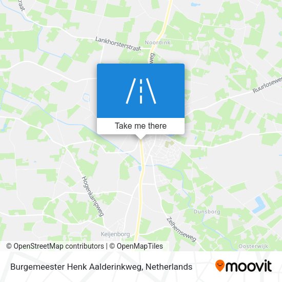 Burgemeester Henk Aalderinkweg map