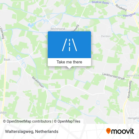 Walterslagweg map